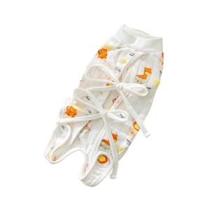 Blouse chirurgicale pour animaux de compagnie pour la stérilisation des chats et la récupération post-opératoire des chiens, anti-griffures/anti-léchage, motif animalier de dessin animé, design décontracté - Product Image 3