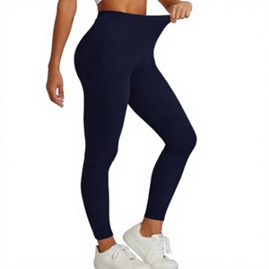 Womens High Waist Velour <b>Leggings</b> Full Length Breathable Knitted Solid Color Stretch Pants Vintage Style Casual Summer Wear - Product Image 3