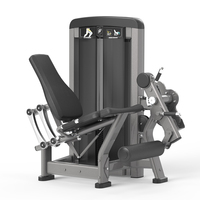 Machine d'extension des jambes à charge par poulie de qualité professionnelle, équipement de fitness commercial robuste pour l'entraînement des quadriceps, conception ergonomique