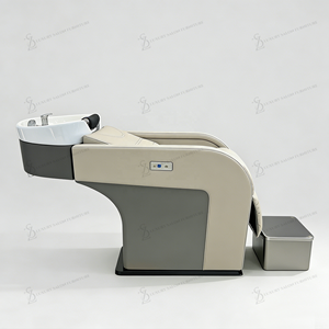 Fauteuil de lavage moderne pour <span class=keywords><strong>salon</strong></span> de coiffure, mobilier de <span class=keywords><strong>salon</strong></span>, lit de lavage de <span class=keywords><strong>cheveux</strong></span>, lit de coiffure électrique - Product Image 4