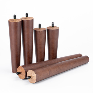 Cross-border solid wood round table <b>legs</b>, <b>sofa</b> <b>legs</b>, TV cabinet support <b>legs</b>, coffee table <b>legs</b>, cabinet shoe cabinet, bedside - Product Image 2