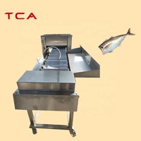 Hochwertige TCA Fisch verarbeitung linie verschiedene Arten von Fischt ötungs maschinen Waagen entfernen Maschine und Schneide maschine