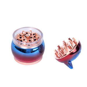 Yufan China Factory Multiply Color Cat and Frog Design Molinillo de hierbas de zinc Tabaco Metal Accesorios para fumar Molinillo de hierbas - Product Image 5