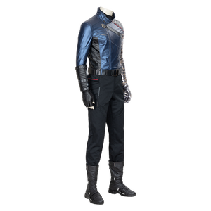 Disfraz Personalizable de Falcon y <span class=keywords><strong>el</strong></span> <span class=keywords><strong>Soldado</strong></span> <span class=keywords><strong>del</strong></span> <span class=keywords><strong>Invierno</strong></span>, en Cuero PU, Mezclilla y Lona, para Hombre - Product Image 4