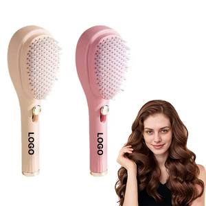 Sisir Rambut Pembersih Otomatis dengan Logo Kustom, Sisir Bantalan Udara, Sisir Pelurus Rambut, Sisir Penata Rambut Bulu Halus untuk Rambut Keriting - Product Image 1