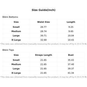 ชุดบิกินี่ลูกไม้ลายดอกไม้สำหรับผู้หญิง แบบผูกคอ ทรงสามเหลี่ยม ผูกเชือกด้านข้าง ชุดว่ายน้ำสองชิ้น ชุดชายหาด ชุดอาบน้ำฤดูร้อน - Product Image 5