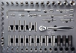 386 món dụng cụ sửa chữa xe hơi, bao gồm cả xe đẩy dụng cụ, thiết bị cần thiết cho bảo dưỡng ô tô - Product Image 2