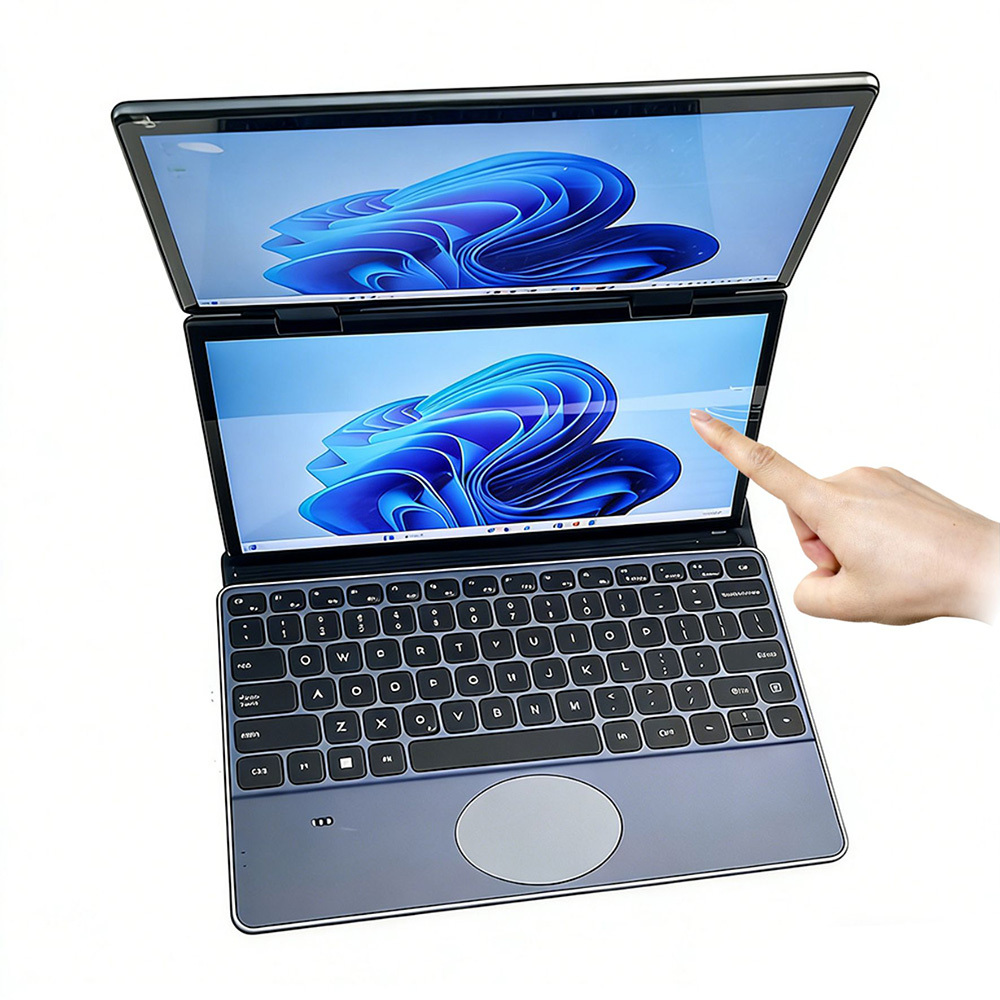 <strong>2026</strong> New <strong>10</strong>.5"+ <strong>10</strong>.5 <strong>Inch</strong> Dual Touch Screen N100 16G 32G 1TB 2TB Laptop for Home School Business Office <strong>Notebook</strong> <strong>Computer</strong>