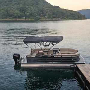 Moteur hors-bord <span class=keywords><strong>de</strong></span> bateau ponton personnalisé <span class=keywords><strong>de</strong></span> <span class=keywords><strong>luxe</strong></span> 2025 <span class=keywords><strong>de</strong></span> 19 pieds approuvé <span class=keywords><strong>en</strong></span> <span class=keywords><strong>Europe</strong></span> pour le divertissement familial pêche loisirs Yacht <span class=keywords><strong>de</strong></span> <span class=keywords><strong>luxe</strong></span> - Product Image 5