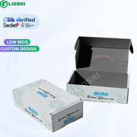 Impression vêtements vêtements cadeau luxe Mailer Kraft E Commerce carton expédition mailing petit emballage papier boîte ondulée