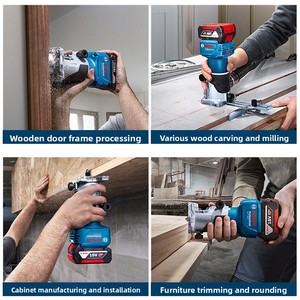 Convient pour routeur à bois sans fil sans balais 18V Lithium-ion Original GLF18V/8 (outil nu) - Product Image 4