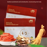 Complément Alimentaire Composé de Ginseng, Polygonatum et Baies de Goji Jinmu Group en Comprimés Comestibles 12g – Version Améliorée Beckon Power