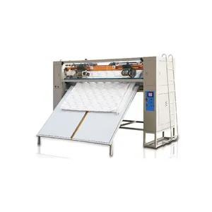 Higher cutting efficiency automatic mattress panel fabric cutting bedding quilting sewing machine