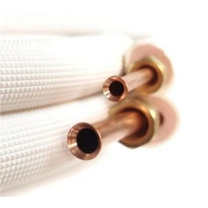 Ventilateur à récupération de chaleur isolé de haute qualité avec design graphique moderne, style moderne, tuyaux et raccords en cuivre de 5 m - Product Image 1