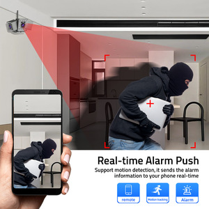 HD nhà không dây màn hình trong nhà 360 độ không có góc chết từ xa điện thoại di động có thể truy cập tầm nhìn ban đêm CMOS cảm biến đám mây - Product Image 4