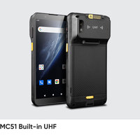 Computadora Móvil Chainway MC51 IP67 Android 14 Resistente, Escáner de Código de Barras 2D, Colector de Datos, Terminal Portátil, PDA Industrial con Wi-Fi
