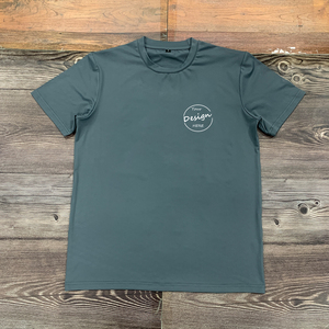 T-shirt a tracolla oversize bianche di alta qualità per uomo Logo stampato personalizzato su t-shirt in cotone bianco - Product Image 3