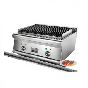 Parrilla Eléctrica de Mesa Dongpai, Estufa para Brochetas, Acero Inoxidable Grueso, <span class=keywords><strong>Piedra</strong></span> Volcánica, Sin Humo, Multifuncional, Fácil de Limpiar - Product Image 2