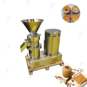 Professionele Verwerking Tahin Cacao Ghee Sesampasta Pinda Cashewnoten Boter Maken Machine