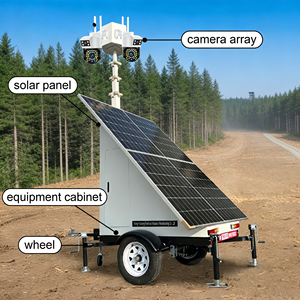 Sistema CCTV Mobile con Riconoscimento Targhe - Gestione Automatica del Parcheggio <span class=keywords><strong>e</strong></span> <span class=keywords><strong>Sorveglianza</strong></span> Veicoli per Operazioni Sicure - Product Image 1
