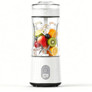 Mini Licuadora Portátil OEM para Pedidos al por Mayor, Licuadora de Jugos Prensados en Frío y Smoothies, Recargable por USB, 6 Cuchillas, para Uso Doméstico y Exterior - Product Image 1