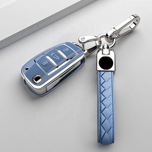 Venta caliente negro púrpura blanco coche Flip key TPU key cover - Product Image 3