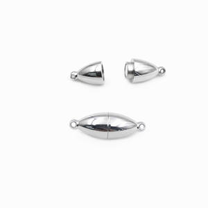 Hebilla magnética <span class=keywords><strong>de</strong></span> acero <span class=keywords><strong>de</strong></span> titanio, collar <span class=keywords><strong>de</strong></span> perlas <span class=keywords><strong>de</strong></span> oro <span class=keywords><strong>de</strong></span> 18 quilates chapado al vacío, cadena, hebilla magnética, hebilla esférica magnética fuerte - Product Image 5