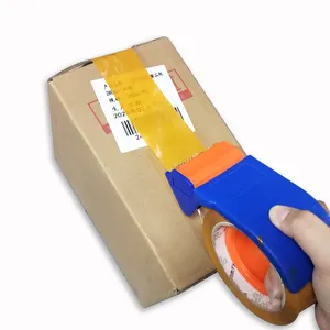 Custom logo design any color printed bopp tape for shipping box