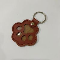 Porte-clés Patte de Chat Mignonne, Mini Breloque en Fourrure pour Sac, Porte-clés Animal de Dessin Animé, Cadeau Souvenir Exquis pour les Amoureux des Chats