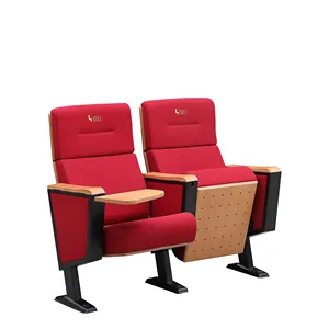 Sièges d'auditorium modernes avec bras de tablette mobilier de classe universitaire fauteuils d'auditorium pliables pour sièges flexibles