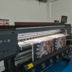 Enjet Digital Printing <strong>Plotter</strong> 1.8m 4 Heads Fabric Printing Machine <strong>Textile</strong> Sublimation <strong>Printer</strong> for Clothes - Product Image 1