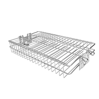 Grille de gril en acier inoxydable panier de rôtisserie barbecue panier de gril