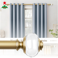Tringle à rideaux de qualité supérieure pour baie vitrée, grande tringle à rideaux pour baie vitrée, double tringle à rideaux pour la maison