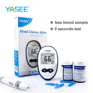 Bandelettes de <span class=keywords><strong>test</strong></span> de glycémie pour diabétiques certifiées CE Yasee, durée de conservation de 2 ans, glucomètre - Product Image 5