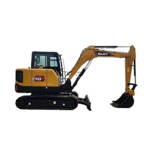 Excavatrice sur chenilles SY55U neuve en parfait état, 5 tonnes, avec moteur et pompe de boîte de vitesses haute performance pour l'agriculture domestique - Product Image 4