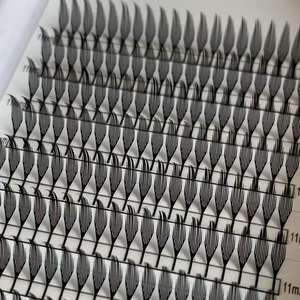 לייזר מודפס קומיקס זרקור ריסים הרחבות טבעיות מנגה קל משקל טבעי ריסים מלאכותיים עשה מראש ספייק אוהדים - Product Image 3