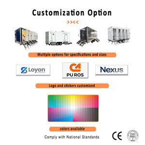 Remorque WC mobile en acier ADA, 10 postes, douche mobile de luxe pour bureau et <span class=keywords><strong>camping</strong></span>-<span class=keywords><strong>car</strong></span> - Product Image 6