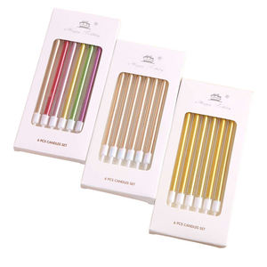 Merri colore dei desideri brillantezza completamente <span class=keywords><strong>raffinato</strong></span> paraffina piccola spirale torta di compleanno candele per la festa di nozze di compleanno - Product Image 3