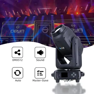 VLTG LED Stage Lighting 380W Dmx Moving Head Light Rgb 3-In-1 Dj Stage Disco Lighting