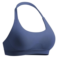 Tank Top Yoga Tanpa Kawat, Penyangga Tinggi, Desain Silang Tanpa Jahitan, Dapat Dibalik, Menunjang Kecantikan Punggung, Untuk Pilates, Latihan, dan Fitness
