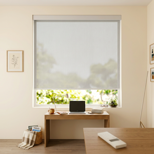 Tende a Rullo Filtranti ZSTARR per Studio e Ufficio, Tende a Rullo Elettriche Motorizzate con Telecomando per Finestre - Product Image 1