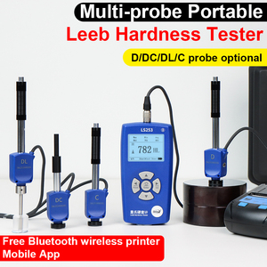 Fábrica Atacado LS253 Aço Inoxidável Dureza Tester Universal Portátil Leeb Dureza Tester para Aço - Product Image 2