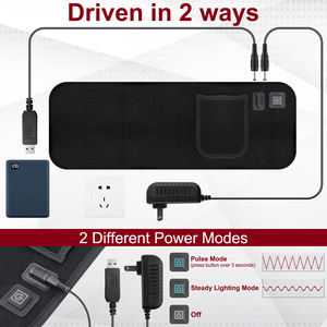 Enveloppe de genou de thérapie par la lumière rouge pour chien en livraison directe 660nm 850nm coussin de thérapie led pour chat pour animaux Douleurs musculaires - Product Image 5