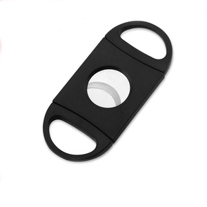 Tùy Chỉnh CNC Gia Công Kim Loại Cigar Gạt Tàn Handmade Màu Đen Mini Xách Tay Kép Lưỡi Biểu Tượng Tùy Chỉnh Người Đàn Ông Quà Tặng - Product Image 3