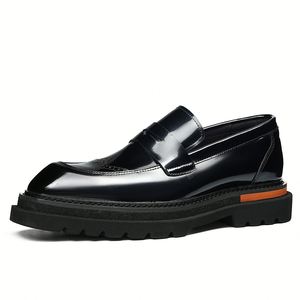 Mocasines de Gamuza para Hombre, Primavera-Verano, Zapatos Casuales de Cuero con Borlas, Zapatos Retro Sin Cordones para Conducir - Product Image 3
