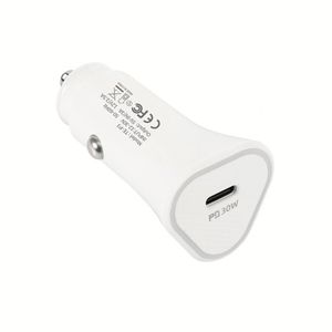อะแดปเตอร์ชาร์จในรถยนต์ 30W PD ชาร์จเร็ว ช่องเสียบ Type C สำหรับโทรศัพท์มือถือ ช่องเสียบ USB C ที่จุดบุหรี่ในรถยนต์ - Product Image 2