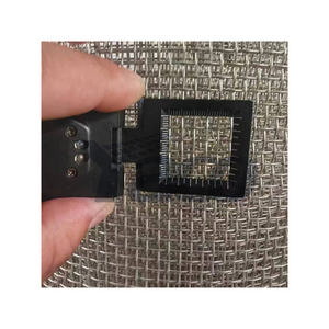 Rouleau <span class=keywords><strong>de</strong></span> filtre en maille métallique ondulée en acier inoxydable à mailles carrées 2x2, tissage uni, avec services <span class=keywords><strong>de</strong></span> soudage et <span class=keywords><strong>de</strong></span> pliage - Product Image 2