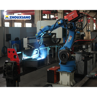 Nuevo Brazo Robótico Industrial para Producción Automotriz, Robot de Soldadura MIG con Viga en H