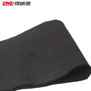 Coperta per Saldatura in Fibra Carbonizzata Ignifuga Resistente al Calore fino a 1800°F Ritardante di Fiamma Marca DWD Nera 4x4 ft - Product Image 3