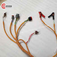 Pièces de rechange d'excavatrice d'E320C E320D C7 C9 C11 C15 harnais d'essai de moteur 381-2499 198-2713 câblage d'essai de contrôleur
